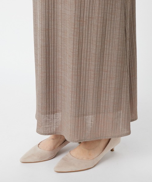 RIVE DROITE（リヴドロワ）の「大人の女性らしさを演出　テレコナロースカート（スカート・レディース・イエロー/ベージュ/ブラック・FREE）」の14枚目の写真