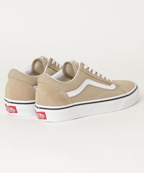 VANS（バンズ）の「VANS OLD SKOOL VN0A3WKT4G5（スニーカー・レディース・ベージュ・24cm/23.5cm/24.5cm/23cm）」の2枚目の写真