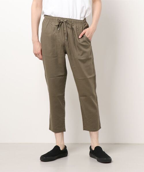LB/S (エルビーエス)の「接触冷感クロップドパンツ(その他パンツ・メンズ・カーキ/ベージュ/チャコールグレー/ブルー/ネイビー・LARGE/X-LARGE/MEDIUM)」の3枚目の写真