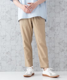 接触冷感クロップドパンツ