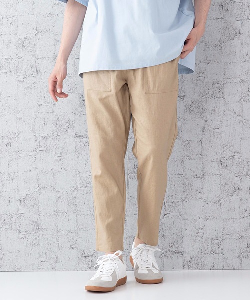 LB/S (エルビーエス)の「接触冷感クロップドパンツ(その他パンツ・メンズ・カーキ/ベージュ/チャコールグレー/ブルー/ネイビー・LARGE/X-LARGE/MEDIUM)」の14枚目の写真