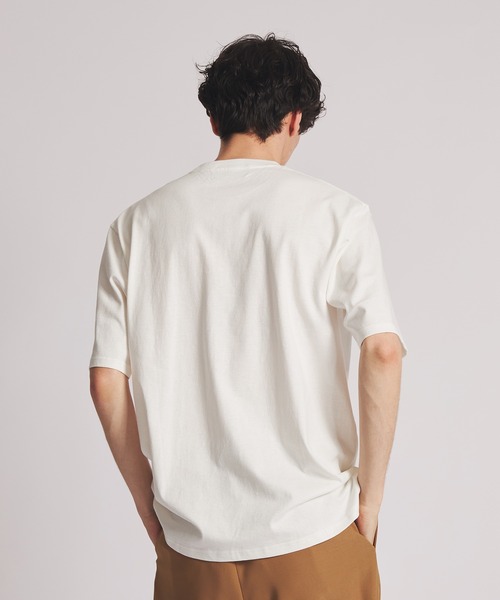 UNITED TOKYO（ユナイテッドトウキョウ）の「Graphic TEE（basic size)（Tシャツ/カットソー・メンズ・ホワイト/ブラック/アイボリー/その他/モスグリーン/ライトブラウン/ブラック×ブラック/ホワイト系その他/ブラック系その他2/ホワイト×ホワイト・1/2）」の21枚目の写真