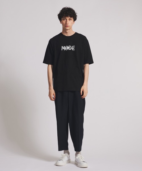 UNITED TOKYO（ユナイテッドトウキョウ）の「Graphic TEE（basic size)（Tシャツ/カットソー・メンズ・ホワイト/ブラック/アイボリー/その他/モスグリーン/ライトブラウン/ブラック×ブラック/ホワイト系その他/ブラック系その他2/ホワイト×ホワイト・1/2）」の13枚目の写真