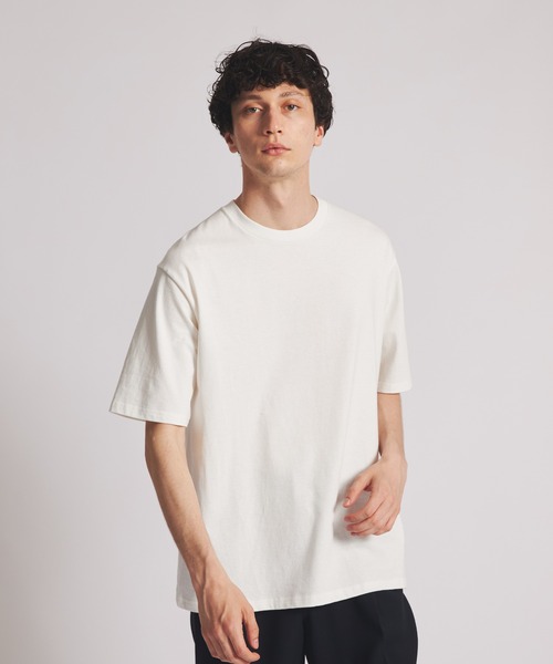 UNITED TOKYO（ユナイテッドトウキョウ）の「Graphic TEE（basic size)（Tシャツ/カットソー・メンズ・ホワイト/ブラック/アイボリー/その他/モスグリーン/ライトブラウン/ブラック×ブラック/ホワイト系その他/ブラック系その他2/ホワイト×ホワイト・1/2）」の11枚目の写真