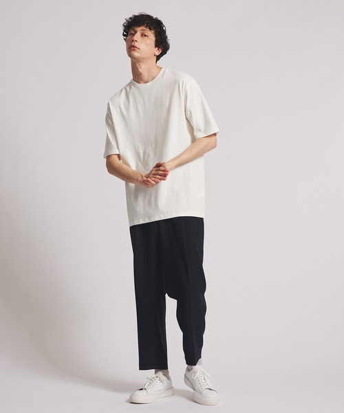 UNITED TOKYO（ユナイテッドトウキョウ）の「Graphic TEE（basic size)（Tシャツ/カットソー・メンズ・ホワイト/ブラック/アイボリー/その他/モスグリーン/ライトブラウン/ブラック×ブラック/ホワイト系その他/ブラック系その他2/ホワイト×ホワイト・1/2）」の18枚目の写真
