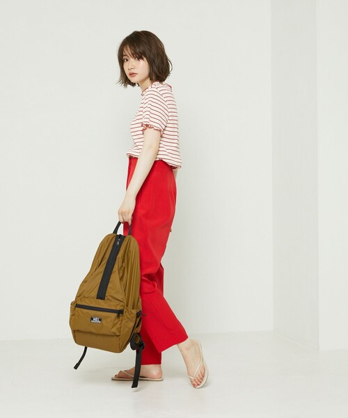 FREAK'S STORE(フリークスストア)の「メローボーダーTシャツ(Tシャツ/カットソー・レディース・グリーン/ネイビー/レッド・フリ-)」の10枚目の写真