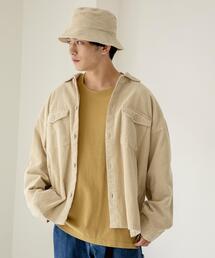 coen | コーデュロイシェフシャツ"CHEF SHIRTS"(セットアップ対応)(シャツ/ブラウス)