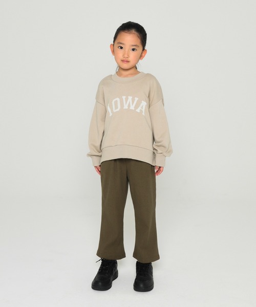 undeny.(アンディニ-)の「undeny. ロゴビッグトレーナー/線画プリントビッグトレーナー(その他トップス・キッズ・ブルー系その他/ブラック/パープル/ベージュ/チャコールグレー/カーキ・L/M/XL/S)」の7枚目の写真