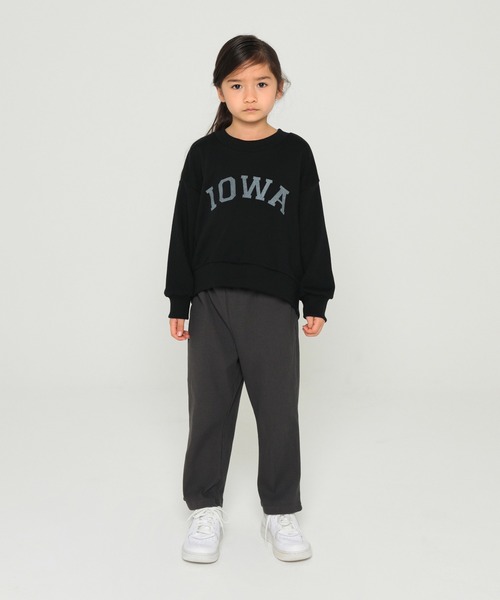 undeny.(アンディニ-)の「undeny. ロゴビッグトレーナー/線画プリントビッグトレーナー(その他トップス・キッズ・ブルー系その他/ブラック/パープル/ベージュ/チャコールグレー/カーキ・L/M/XL/S)」の13枚目の写真