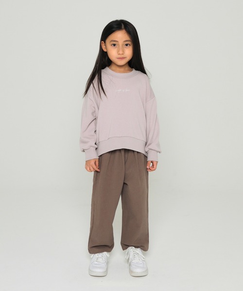 undeny.(アンディニ-)の「undeny. ロゴビッグトレーナー/線画プリントビッグトレーナー(その他トップス・キッズ・ブルー系その他/ブラック/パープル/ベージュ/チャコールグレー/カーキ・L/M/XL/S)」の15枚目の写真