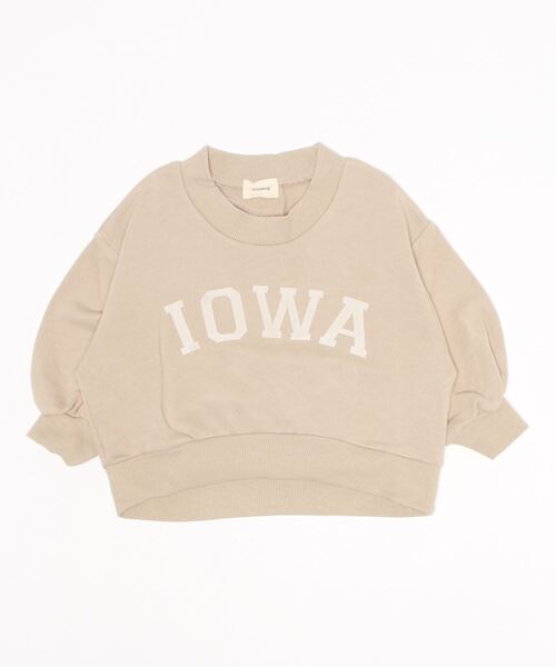 undeny.(アンディニ-)の「undeny. ロゴビッグトレーナー/線画プリントビッグトレーナー(その他トップス・キッズ・ブルー系その他/ブラック/パープル/ベージュ/チャコールグレー/カーキ・L/M/XL/S)」の12枚目の写真