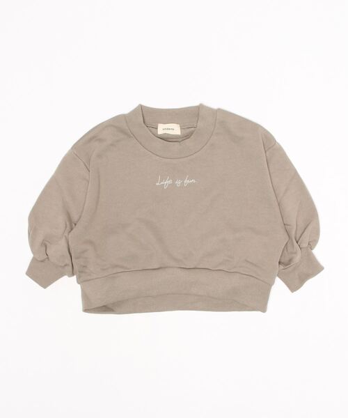 undeny.(アンディニ-)の「undeny. ロゴビッグトレーナー/線画プリントビッグトレーナー(その他トップス・キッズ・ブルー系その他/ブラック/パープル/ベージュ/チャコールグレー/カーキ・L/M/XL/S)」の16枚目の写真