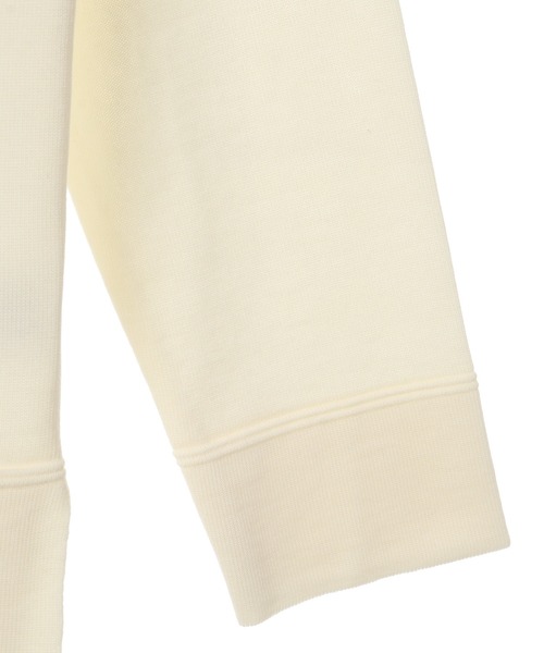 CROWDED CLOSET（クラウデッドクローゼット）の「14G（ゲージ）天竺ニット　《Made In Japan》（ニット/セーター・メンズ・ホワイト/ベージュ/グリーン/レンガ・02/03）」の19枚目の写真