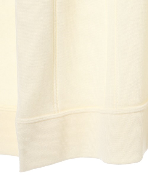 CROWDED CLOSET（クラウデッドクローゼット）の「14G（ゲージ）天竺ニット　《Made In Japan》（ニット/セーター・メンズ・ホワイト/ベージュ/グリーン/レンガ・02/03）」の7枚目の写真