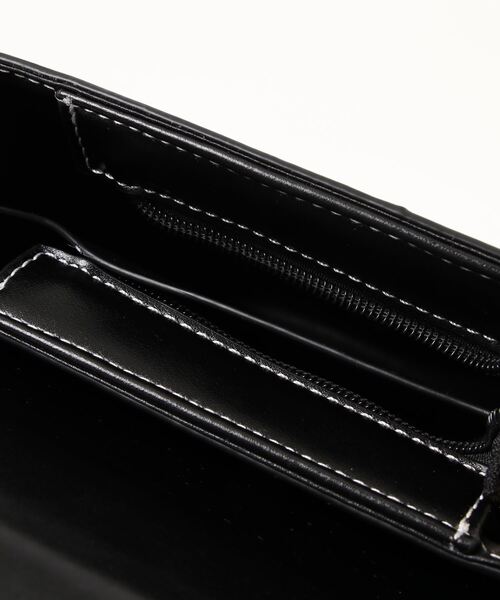 SpRay(スプレイ)の「フェイク2WAYショルダー(ショルダーバッグ・レディース・ブラック/ホワイト系その他/ボルドー/ダークグリーン・FREE)」の9枚目の写真