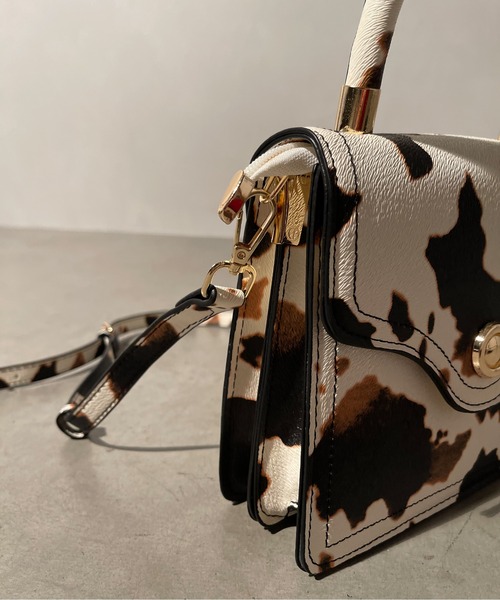 SpRay(スプレイ)の「フェイク2WAYショルダー(ショルダーバッグ・レディース・ブラック/ホワイト系その他/ボルドー/ダークグリーン・FREE)」の5枚目の写真