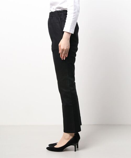 shop DADA(ショップダダ)の「フレアパンツ(1S12-6181)(その他パンツ・レディース・ブラック/ベージュ/カーキ・FREE)」の4枚目の写真