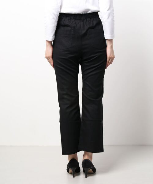 shop DADA(ショップダダ)の「フレアパンツ(1S12-6181)(その他パンツ・レディース・ブラック/ベージュ/カーキ・FREE)」の5枚目の写真