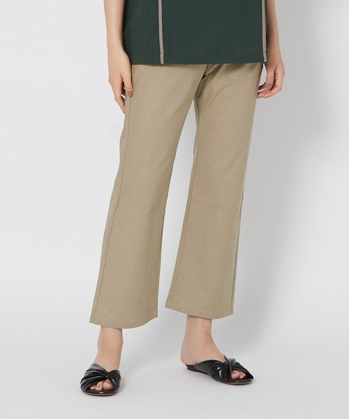 shop DADA(ショップダダ)の「フレアパンツ(1S12-6181)(その他パンツ・レディース・ブラック/ベージュ/カーキ・FREE)」の3枚目の写真