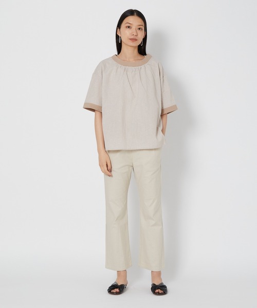 shop DADA(ショップダダ)の「フレアパンツ(1S12-6181)(その他パンツ・レディース・ブラック/ベージュ/カーキ・FREE)」の17枚目の写真
