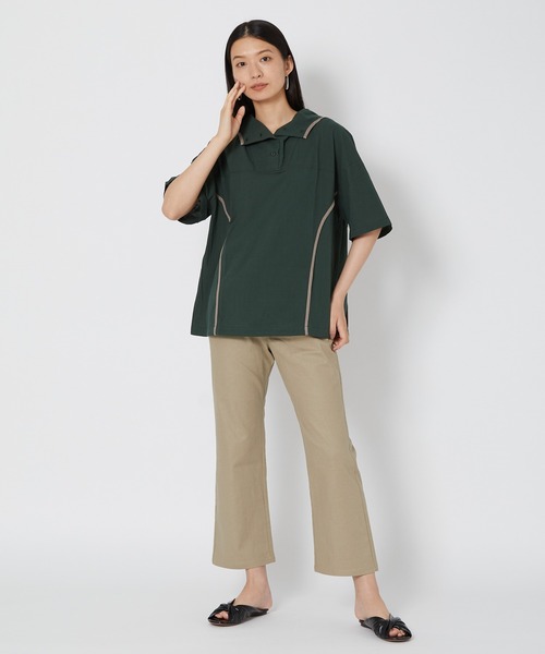 shop DADA(ショップダダ)の「フレアパンツ(1S12-6181)(その他パンツ・レディース・ブラック/ベージュ/カーキ・FREE)」の22枚目の写真