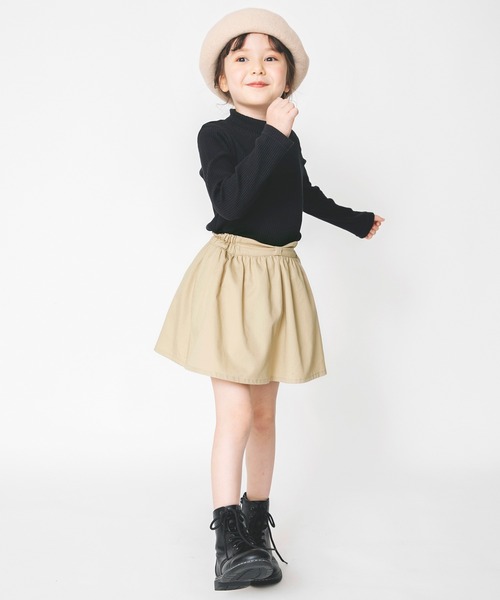 BRANSHES(ブランシェス)の「ウエストリボンキュロットスカート(スカート・キッズ・ピンク/ベージュ/ターコイズブルー・90cm/130cm/140cm/110cm/120cm/100cm/150cm)」の15枚目の写真