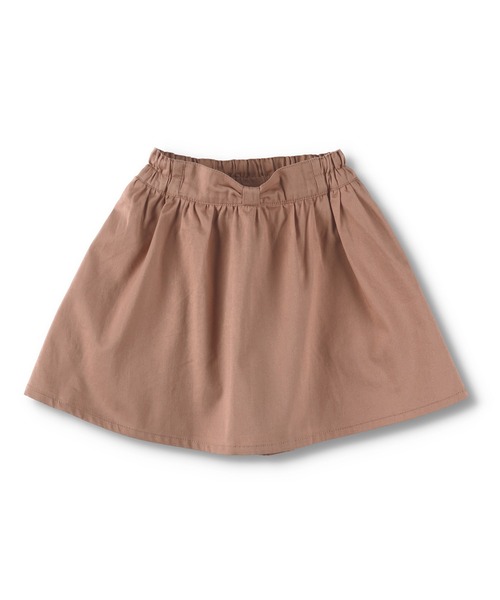 BRANSHES(ブランシェス)の「ウエストリボンキュロットスカート(スカート・キッズ・ピンク/ベージュ/ターコイズブルー・90cm/130cm/140cm/110cm/120cm/100cm/150cm)」の8枚目の写真