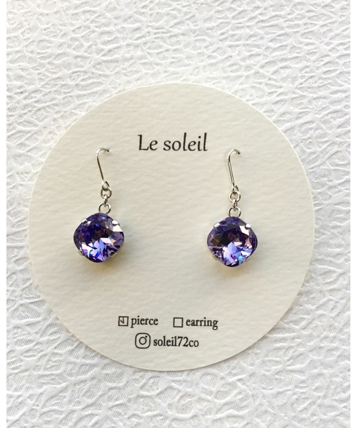 tone(トーン)の「【Le soleil】一粒の輝き スワロフスキーピアス(MA)(ピアス(両耳用)・レディース・その他/その他3/その他1/その他2・FREE)」の7枚目の写真