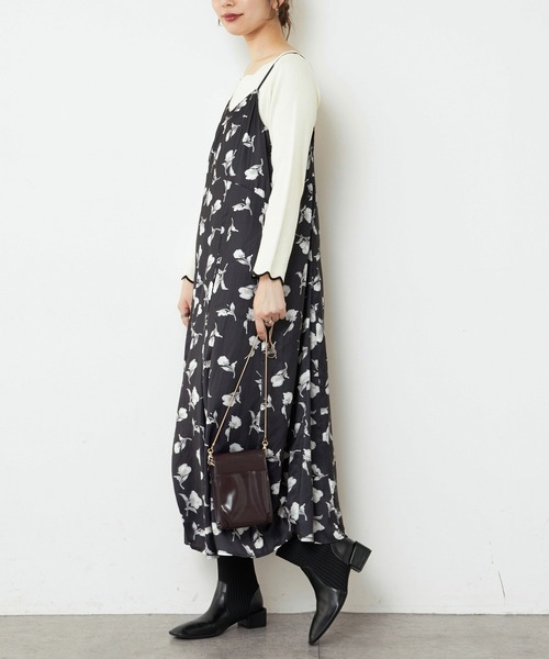 natural couture（ナチュラルクチュール）の「【WEB限定・大好評リバイバルアイテム】袖口配色スカラップニット（ニット/セーター・レディース・オフホワイト/ライトベージュ/ネイビー/ピンクベージュ/その他1/ブラウン/その他2・FREE）」の10枚目の写真