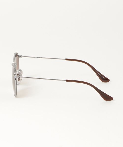 Ray-Ban（レイバン）の「Ray-Ban　 ROUND METAL JUNIOR ラウンドメタル ジュニア RJ9547S 200/13 44 ガンメタル/ブラウングラディエント サングラス 44サイズ（サングラス・キッズ・ガンメタ・ONE SIZE）」の2枚目の写真