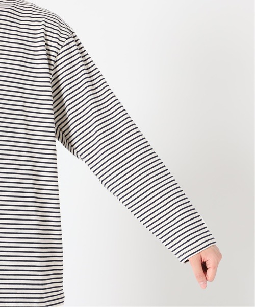 FIDELITY（フィデリティ）の「◆【FIDELITY / フィデリティ】バスクボーダー（Tシャツ/カットソー・メンズ・ホワイト/ブラウン/カーキ・MEDIUM/LARGE）」の16枚目の写真