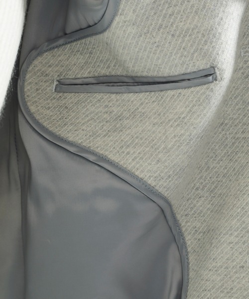 TETE HOMME（テットオム）の「カシミヤブレンドスタンドコート（トレンチコート・メンズ・ネイビー/グレー/サンドベージュ・SMALL/MEDIUM/LARGE/X-LARGE/XX-LARGE）」の12枚目の写真