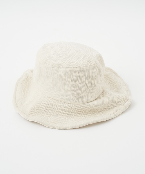 one after another NICE CLAUP（ワンアフターアナザーナイスクラップ）の「コール天バケットハット（ハット・レディース・ブラック/アイボリー・FREE）」の13枚目の写真