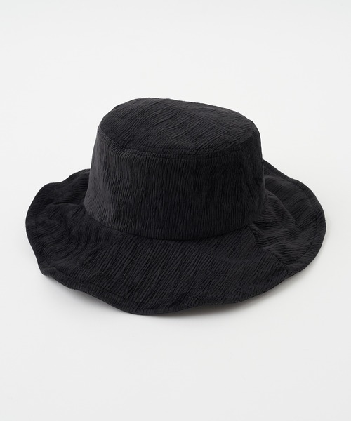 one after another NICE CLAUP（ワンアフターアナザーナイスクラップ）の「コール天バケットハット（ハット・レディース・ブラック/アイボリー・FREE）」の9枚目の写真