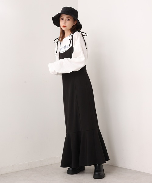 one after another NICE CLAUP（ワンアフターアナザーナイスクラップ）の「コール天バケットハット（ハット・レディース・ブラック/アイボリー・FREE）」の18枚目の写真