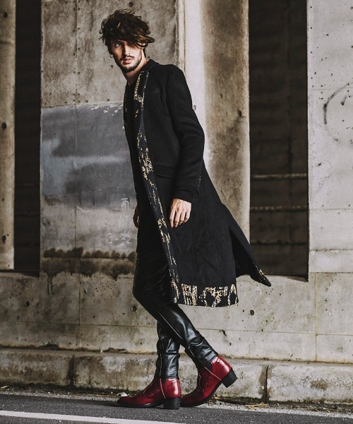 NO ID.（ノーアイディ）の「mj8225-ｽｲｯﾁﾝｸﾞﾛﾝｸﾞﾁｪｽﾀｰｺｰﾄ（チェスター