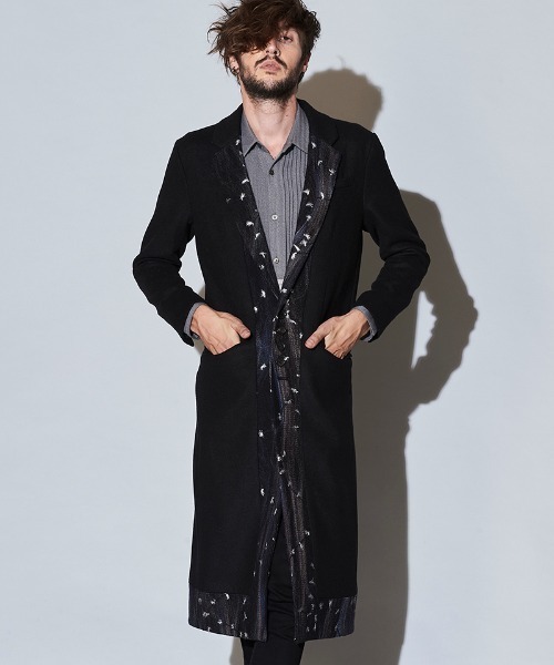 NO ID.（ノーアイディ）の「mj8225-ｽｲｯﾁﾝｸﾞﾛﾝｸﾞﾁｪｽﾀｰｺｰﾄ（チェスター