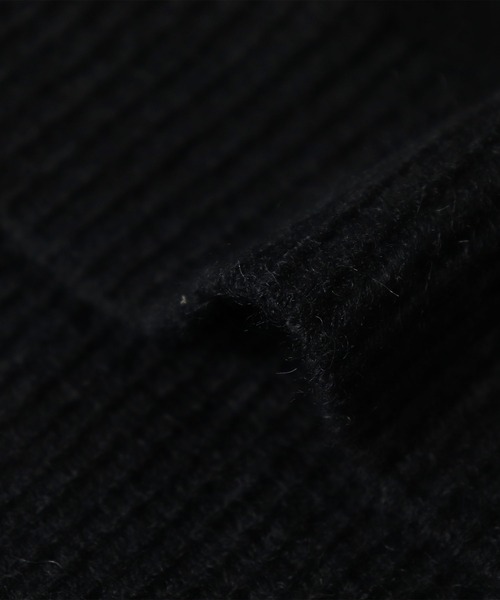 salle de bal(サルデバル)の「salle de bal / サルデバル モックネックハンドステッチニット プルオーバー Hand stitch knit MEI(ニット/セーター・レディース・ブラウン/ブラック/アイボリー・FREE)」の22枚目の写真