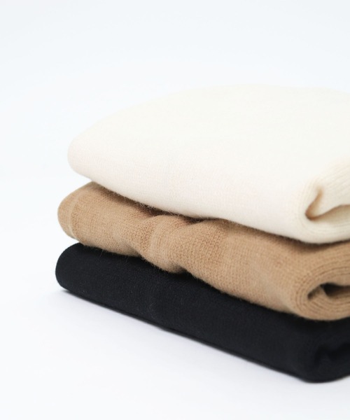 salle de bal(サルデバル)の「salle de bal / サルデバル モックネックハンドステッチニット プルオーバー Hand stitch knit MEI(ニット/セーター・レディース・ブラウン/ブラック/アイボリー・FREE)」の19枚目の写真