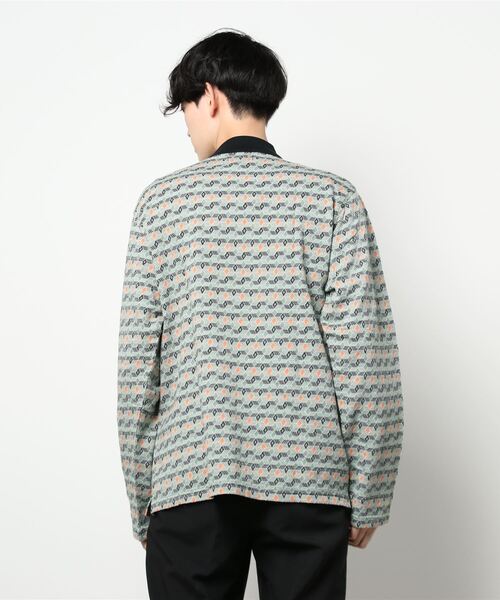 STUSSY(ステューシー)の「【STUSSY / ステューシー】Diamond Pattern ポロ(ポロシャツ・メンズ・グリーン・MEDIUM/LARGE/X-LARGE)」の2枚目の写真