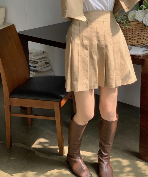 mood for a day(ムードフォーアデイ)の「precious set up / ジャケットアンドスカートセットアップ(セットアップ・レディース・ベージュ・FREE)」の2枚目の写真