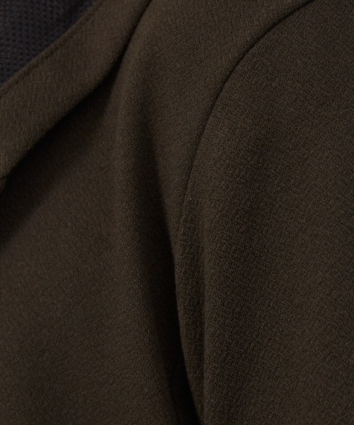 5351 POUR LES HOMMES（ゴーサンゴーイチプールオム）の「【BLANC】ロングパーカー（パーカー・メンズ・ブラック/ベージュ/カーキ・46/48）」の14枚目の写真