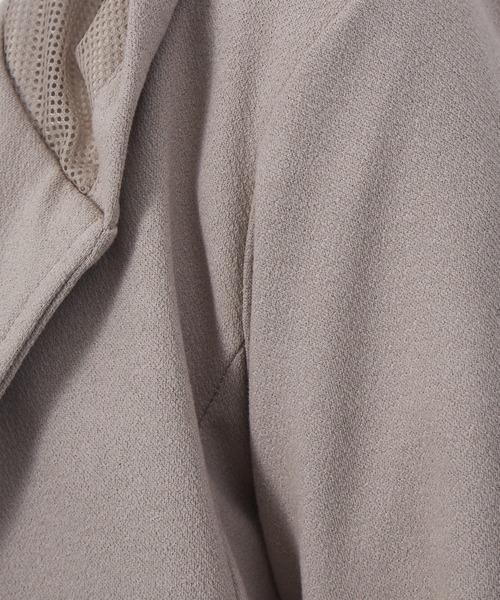 5351 POUR LES HOMMES（ゴーサンゴーイチプールオム）の「【BLANC】ロングパーカー（パーカー・メンズ・ブラック/ベージュ/カーキ・46/48）」の16枚目の写真