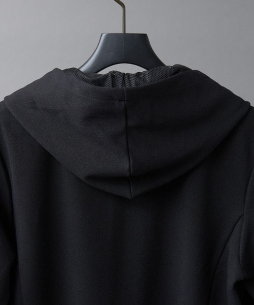 5351 POUR LES HOMMES（ゴーサンゴーイチプールオム）の「【BLANC】ロングパーカー（パーカー・メンズ・ブラック/ベージュ/カーキ・46/48）」の13枚目の写真