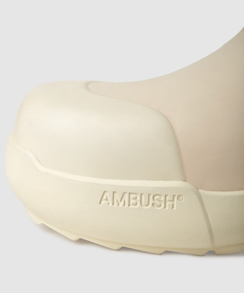 AMBUSH（アンブッシュ）の「RUBBER BOOTS（ブーツ・メンズ・ブラック/アイボリー・44/42/43）」の9枚目の写真