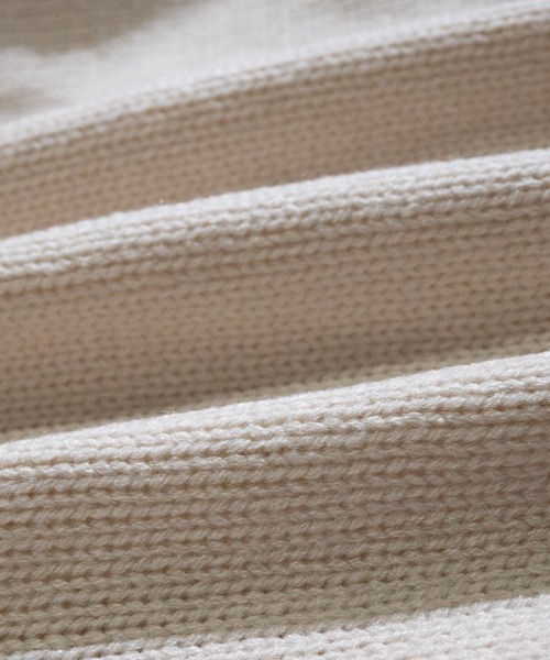 JOHN'S CLOSET（ジョンズクローゼット）の「【i】アクリルバルキーダメージカーディガン（カーディガン/ボレロ・メンズ・チャコールグレー/オフホワイト/モカ/サックスブルー/グリーン・LARGE/MEDIUM）」の10枚目の写真