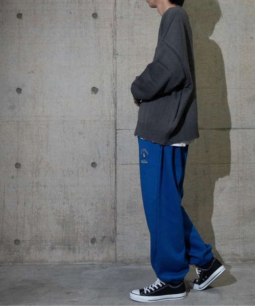 JOHN'S CLOSET（ジョンズクローゼット）の「【i】アクリルバルキーダメージカーディガン（カーディガン/ボレロ・メンズ・チャコールグレー/オフホワイト/モカ/サックスブルー/グリーン・LARGE/MEDIUM）」の18枚目の写真