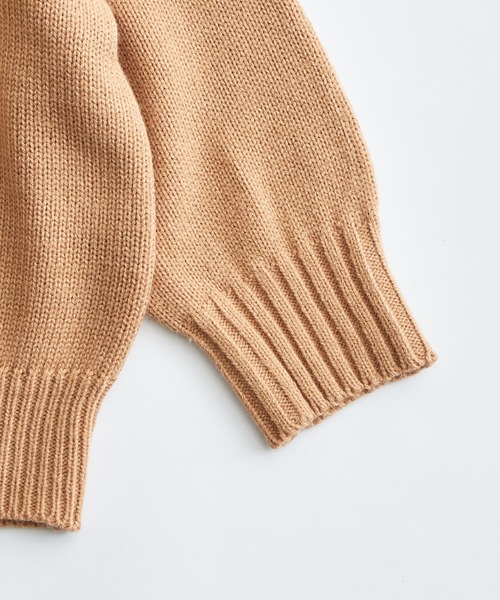 CIAOPANIC TYPY(チャオパニックティピー)の「【KIDS】フリルレースカラーニット(ニット/セーター・キッズ・ベージュ/チャコールグレー/アイボリー・LARGE/X-LARGE/MEDIUM/XX-LARGE/SMALL)」の9枚目の写真