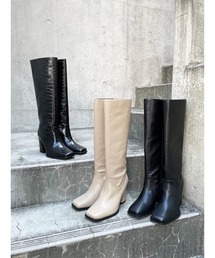 ENVYM | スクエアトゥロングＢＯＯＴＳ(ブーツ)