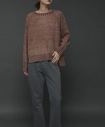 SENSE OF PLACE by URBAN RESEARCH | クルーネックモールセーター(ニット/セーター)